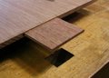 Slip Tenon Inserted Into Breadboard Tenon